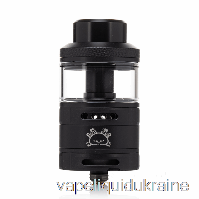 Vape Ukraine Hellvape FAT RABBIT 28mm RTA Black w/ White Logo